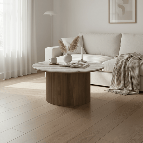 Athens sofabord ø80 cm - Lindas Dekor