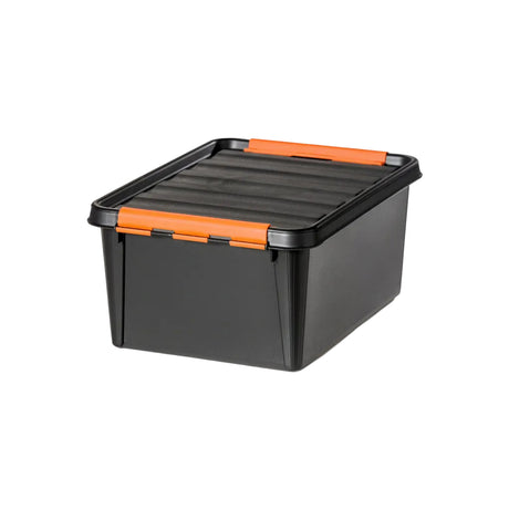 SmartStore Pro oppbevaringsboks 14 liter med lokk og låseklips