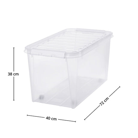 SmartStore™ Classic oppbevaringsboks med lokk 70 L - Lindas Dekor