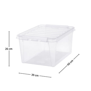 SmartStore Classic plastboks 31 liter sett skrått