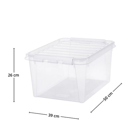 SmartStore™ Classic oppbevaringsboks med lokk 31 L - Lindas Dekor