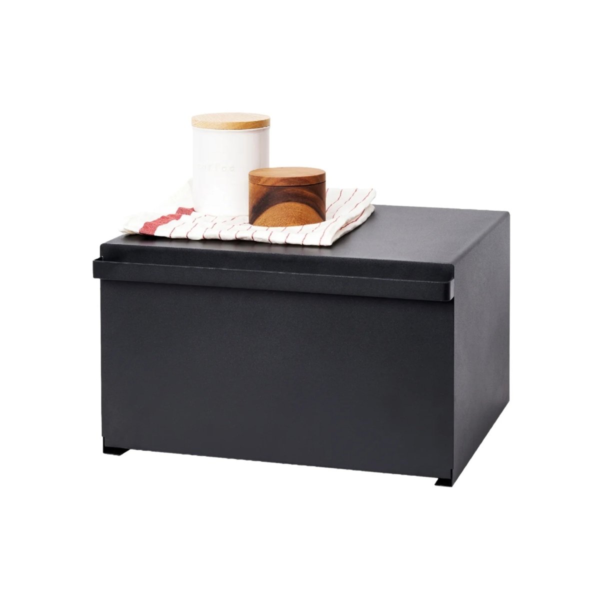 Brödbox svart 40 x 34,5 x 24 cm - Lindas Dekor