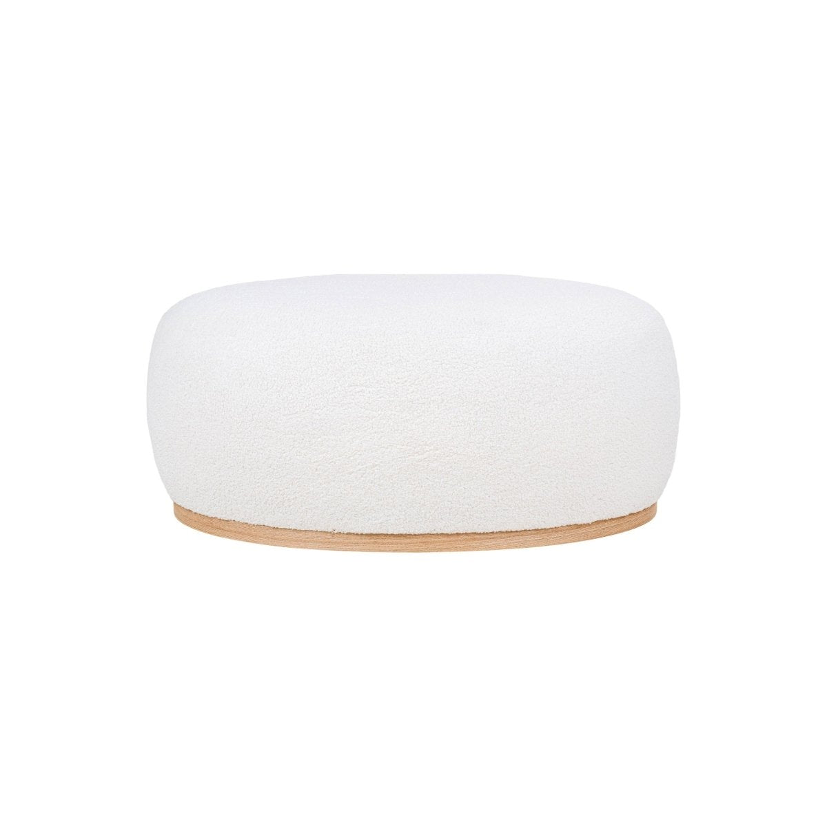 Manhatten puff hvit 54 x 88 x 36 cm - Lindas Dekor