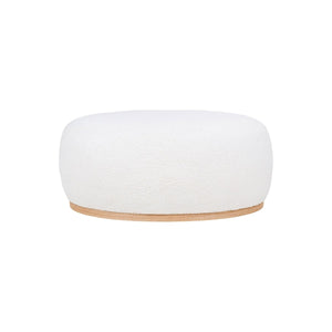 Manhatten puff hvit 54 x 88 x 36 cm - Lindas Dekor