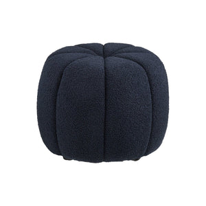 Paisley puff navy ø48 cm - Lindas Dekor Puff