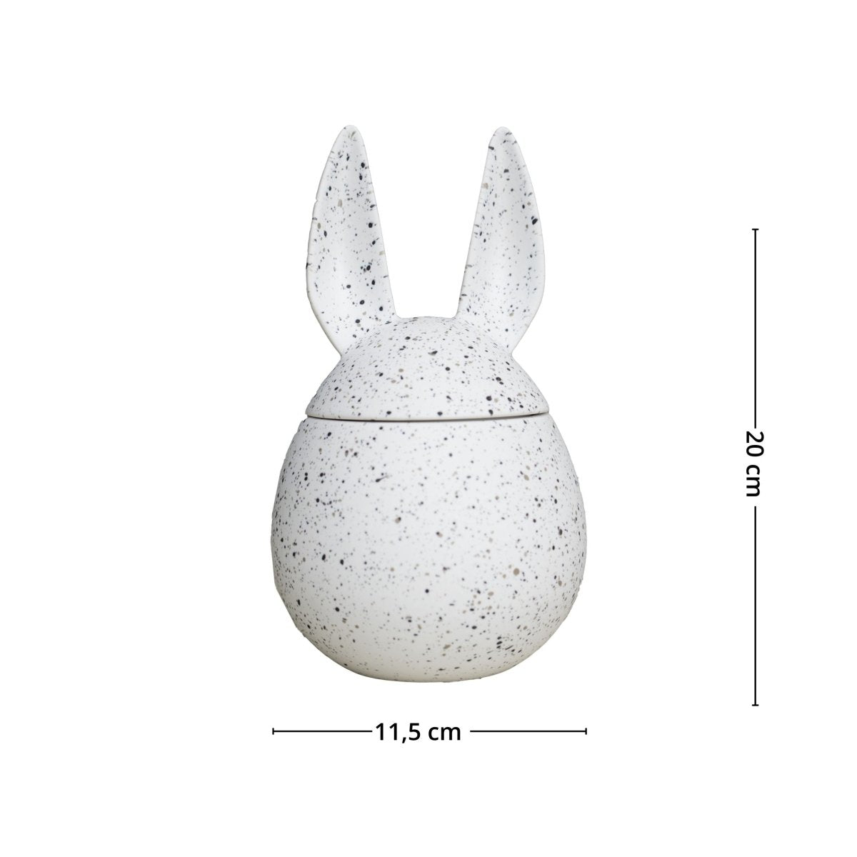 2 - pk DBKD Harekrukke sett liten + stor - Lindas Dekor