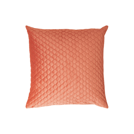 Putetrekk bikube velur rosa 45 x 45 cm