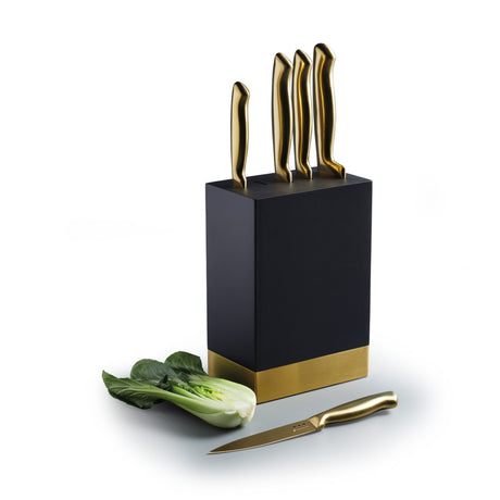 Eksklusivt knivsett i rustfritt stål til daglig matlaging og kutting