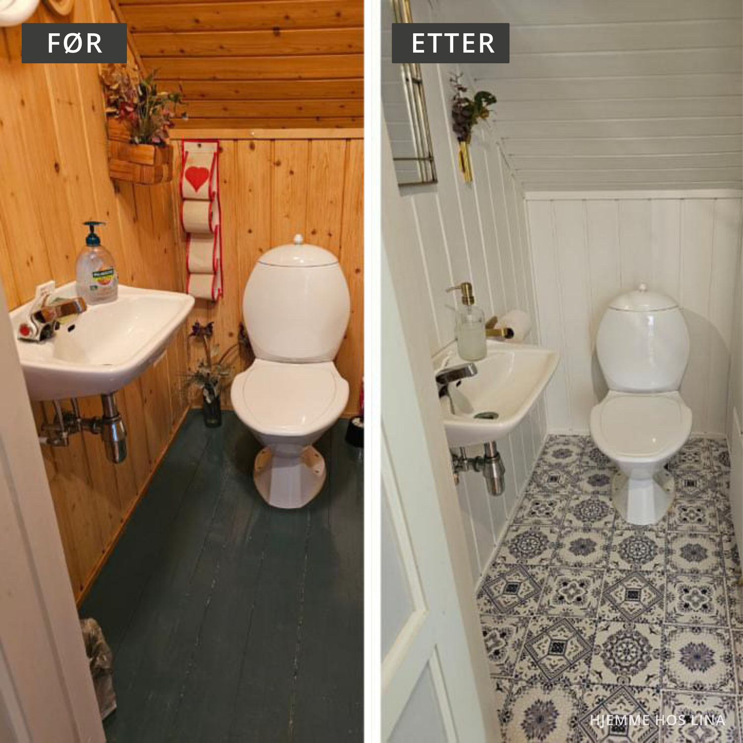 8-pk Marokko selvklebende fliser