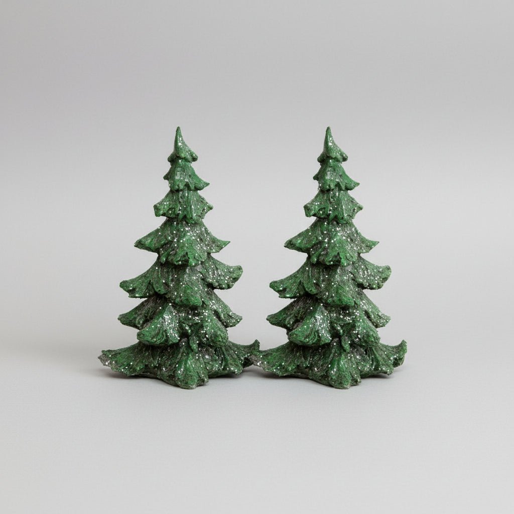2 - pk julgran med snö 22,5 cm - Lindas Dekor
