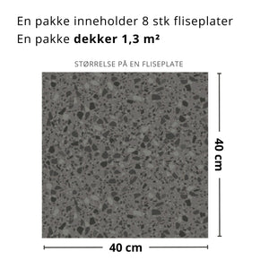 Venezia terrazzo selvklebende fliser