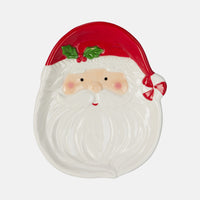 Tallerken nissefar 21 x 18 cm