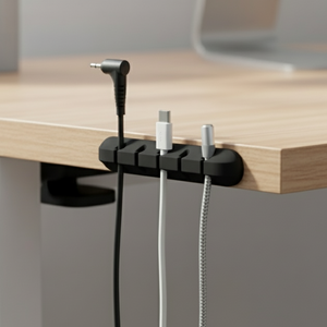 Ledningsholder med 5 hull