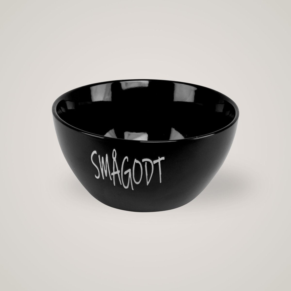 Sort serveringsskål til smågodt og snacks