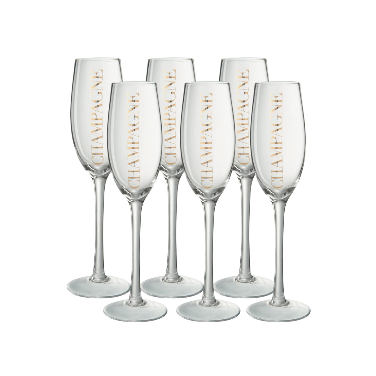 Champagneglass 6-pk