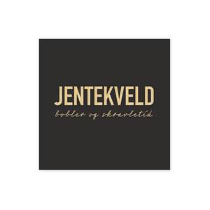 Servietter "jentekveld" 20-pk