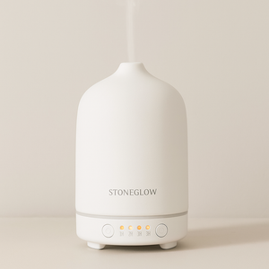 Aromadiffuser startpakke hvit