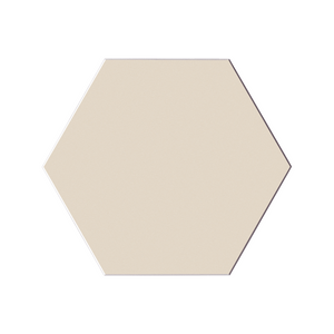 Hexagon beige självhäftande väggplattor 20-pk