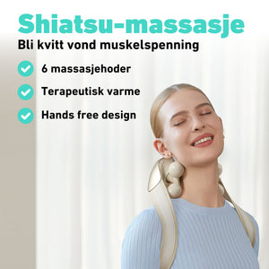 Nakke- og skuldermassasje H7 ultra