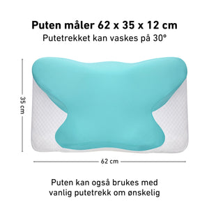 Mål på Napure memory foam pute