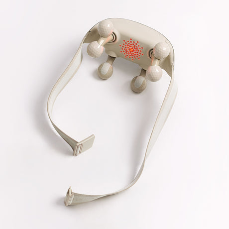 Nakke- og skuldermassasje med flere moduser for tilpasset behandling.