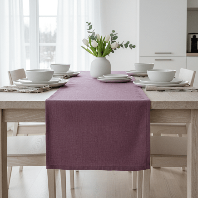 Bordlöpare lila 40 x 140 cm - Lindas Dekor