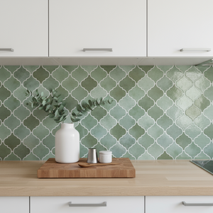 Lanterne grønn selvklebende veggfliser