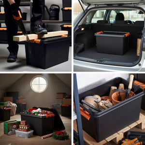 SmartStore™ Pro oppbevaringsboks med lokk 49 L - Lindas Dekor