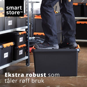 SmartStore™ Pro oppbevaringsboks med lokk 49 L - Lindas Dekor