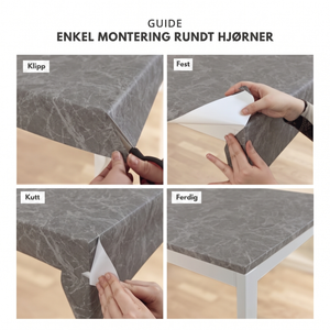 Limestone antrasitt kontaktplast