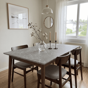 Limestone antrasitt kontaktplast