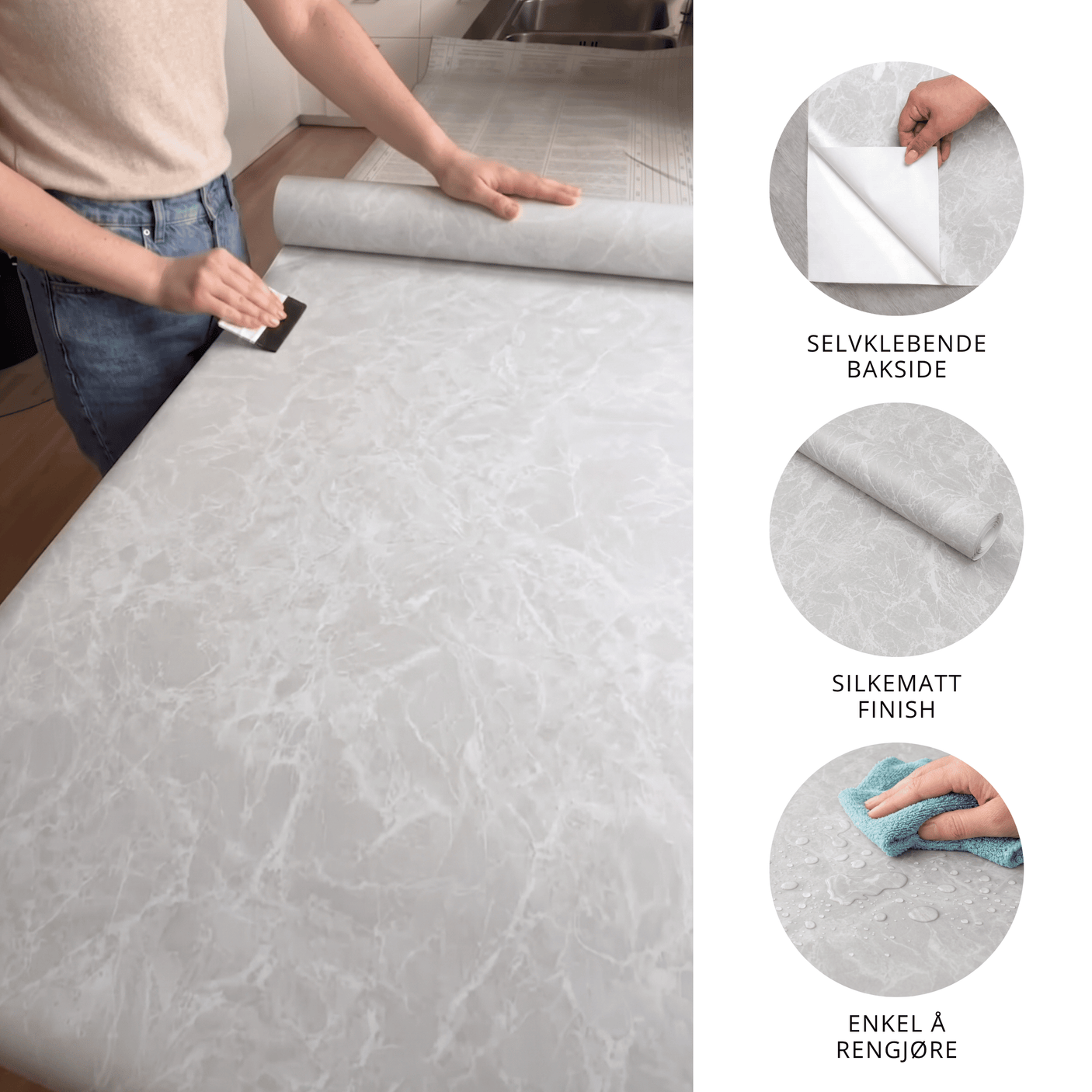Limestone mist kontaktplast