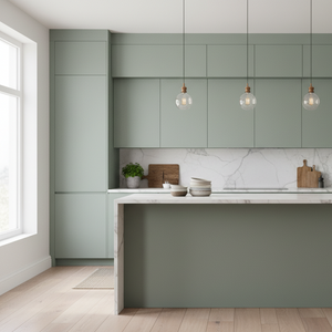 Uni matt sage green kontaktplast