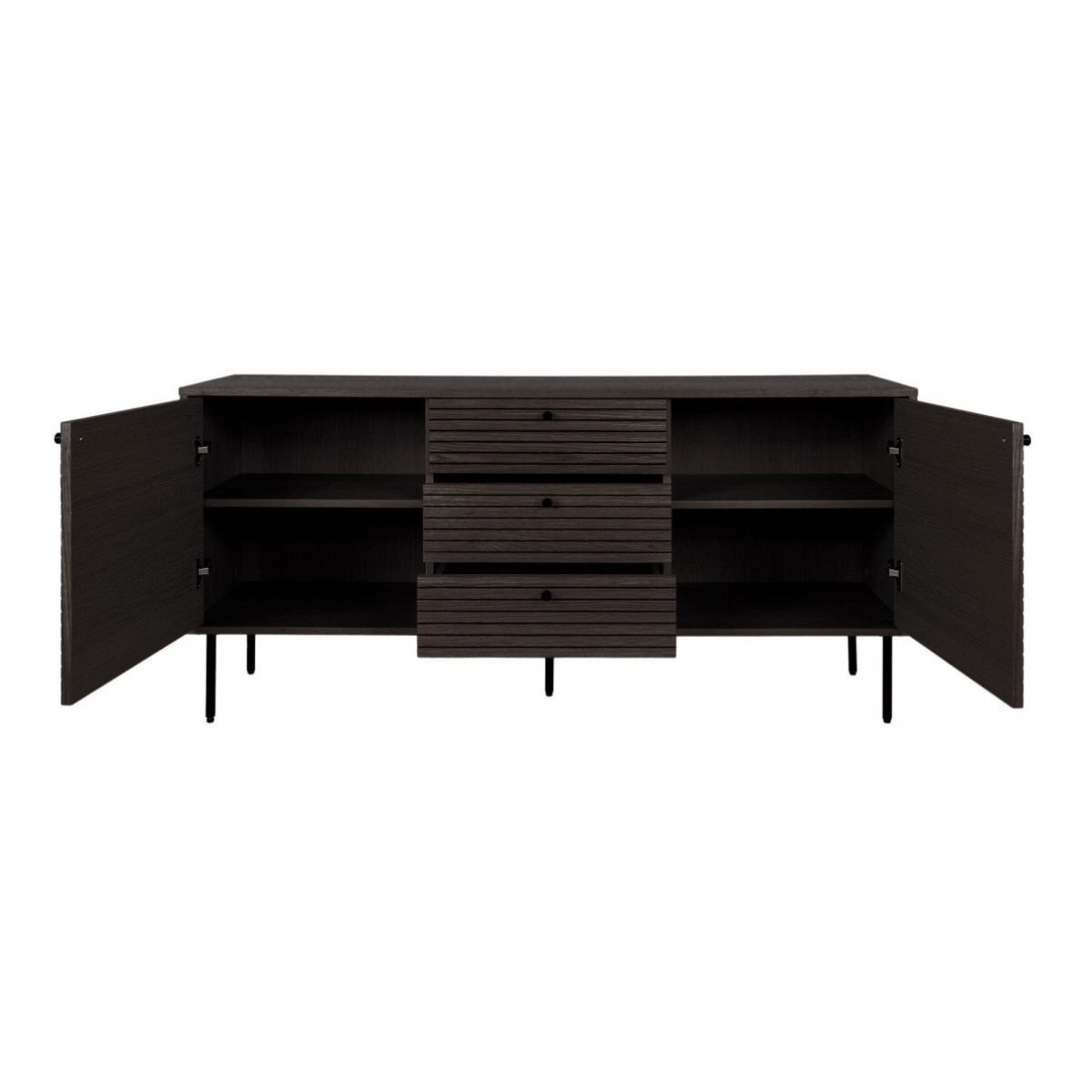 Kyoto skjenk smoked oak 150 x 40 x 74 cm