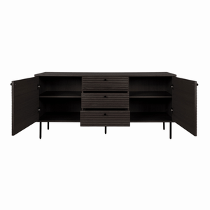 Kyoto skjenk smoked oak 150 x 40 x 74 cm