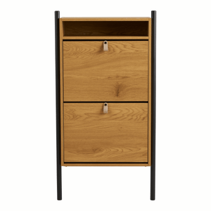 Barco skoskap eik 62x26x118 cm
