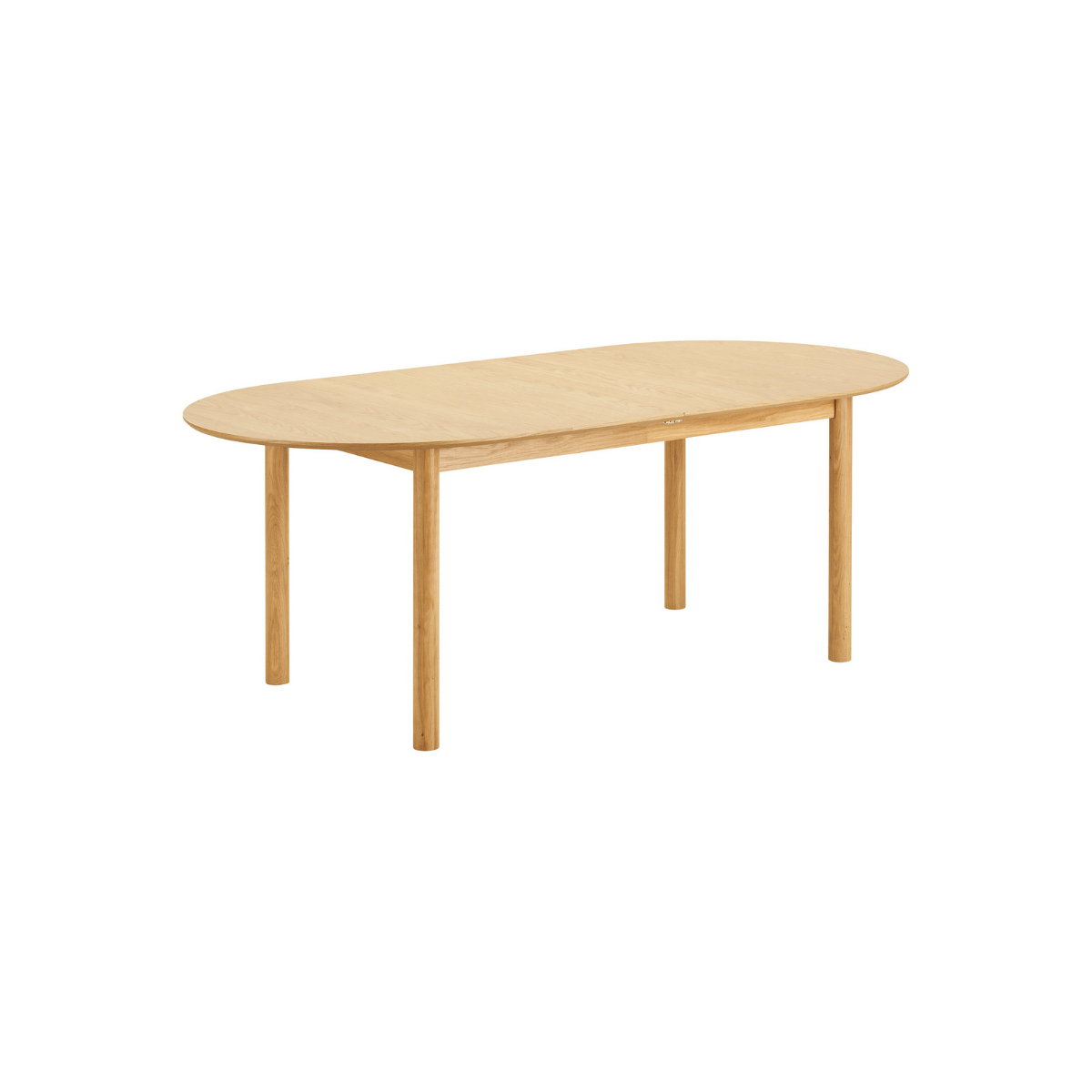 Bundaberg uttrekkbart spisebord eikefinér natur 200-300 cm