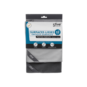 2-pk Mikrofiberkluter til glass
