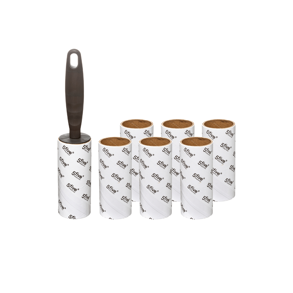 Klesrulle med 6 reserveruller
