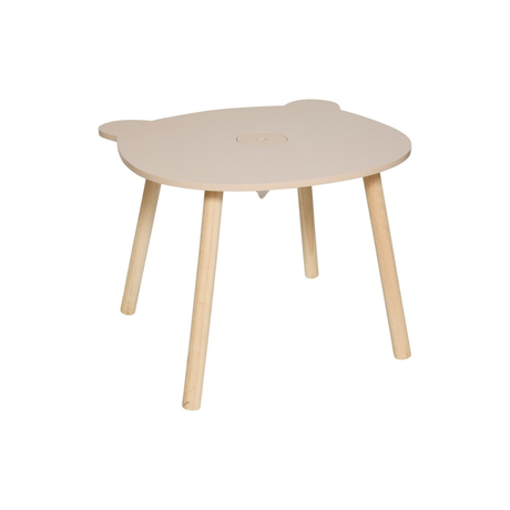 Barnebord bamse Douceur beige