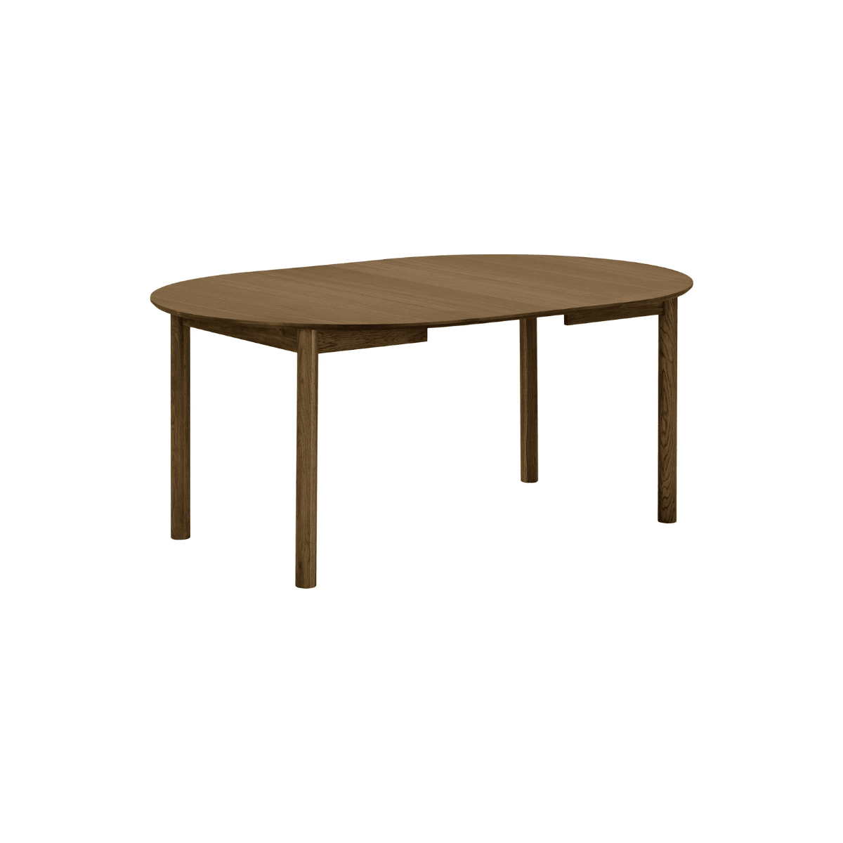 Bundaberg uttrekkbart spisebord eikefinér røkt 120-220 cm