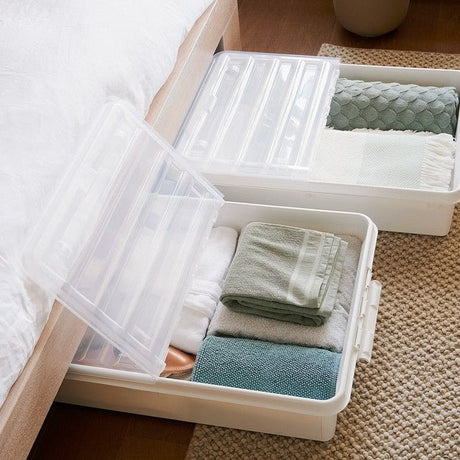 SmartStore™ Bedroller oppbevaringsboks med lokk 60 L - Lindas Dekor