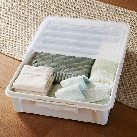 SmartStore™ Bedroller oppbevaringsboks med lokk 60 L - Lindas Dekor