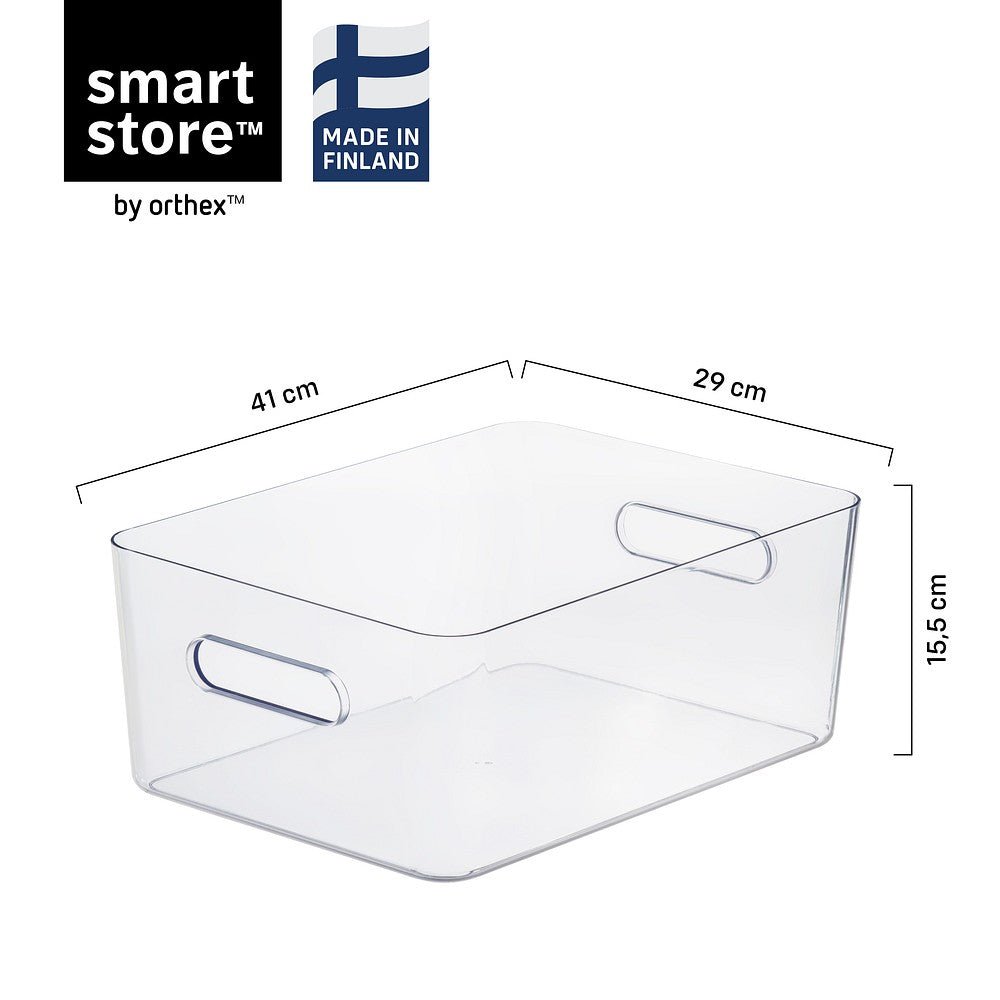SmartStore™ Compact Clear L oppbevaringsboks - Lindas Dekor