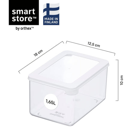 SmartStore™ Vision oppbevaringsboks med lokk 1,65 L - Lindas Dekor