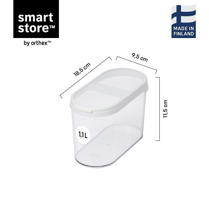 4 - pk SmartStore Flip oppbevaringsboks med lokk - Lindas Dekor