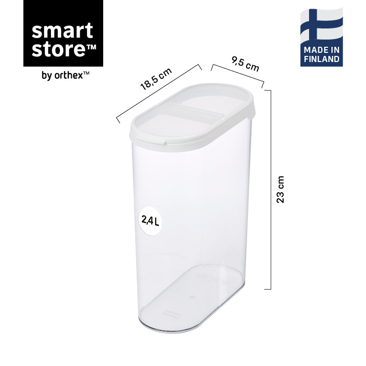 SmartStore Flip kjøkkenbeholder sett skrått