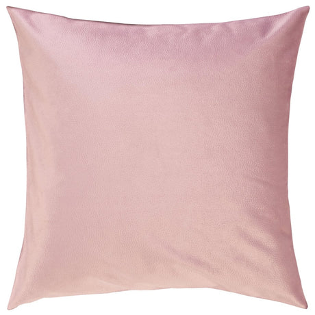 Lyngrosa putetrekk i velour med skinnlook, 45 x 45 cm