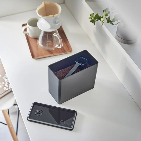 Oppbevaringsboks for kaffe lufttett