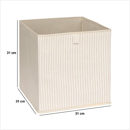 Oppbevaringsboks Cotty krem 31 cm - Lindas Dekor Oppbevaringsboks